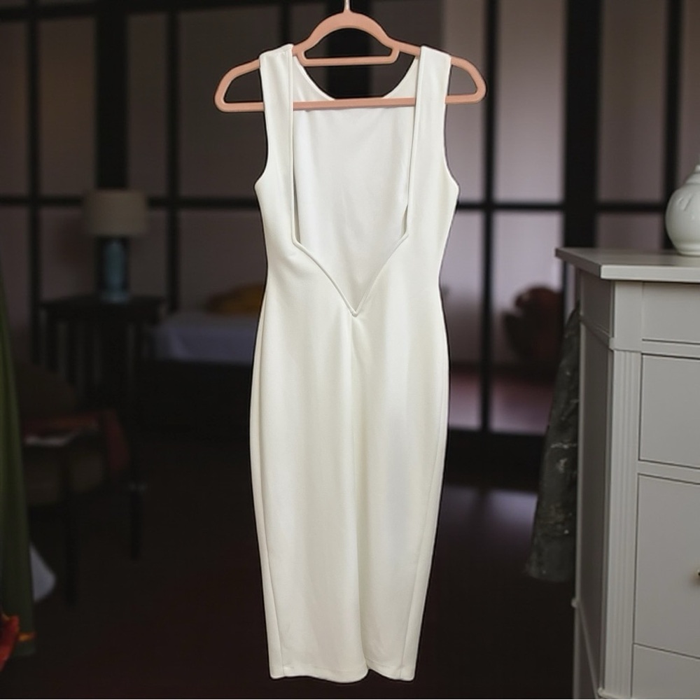 Lulus | White Sleeveless Dress for Women Size Small - Picture 5 of 12